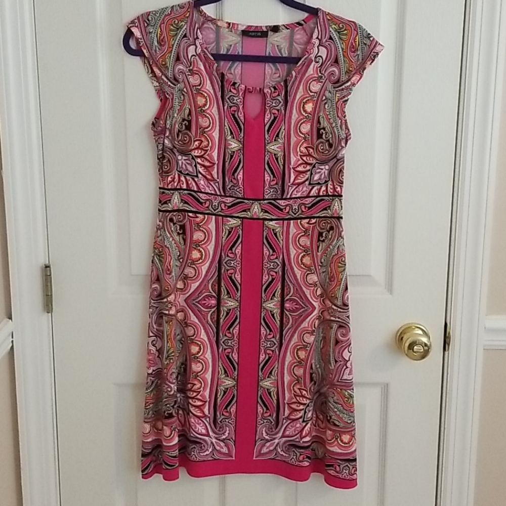 Beautiful pink summer dress